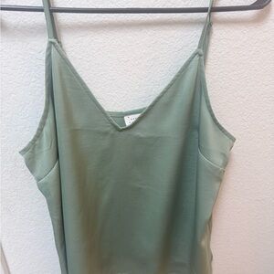 A New Day Sage Green Camisole Top